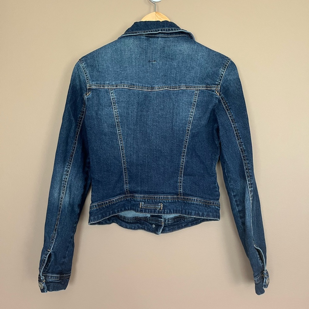 {W118 by Walter Baker} Denim Jean Jacket in Blue - Womens XS - Picture 4 of 9